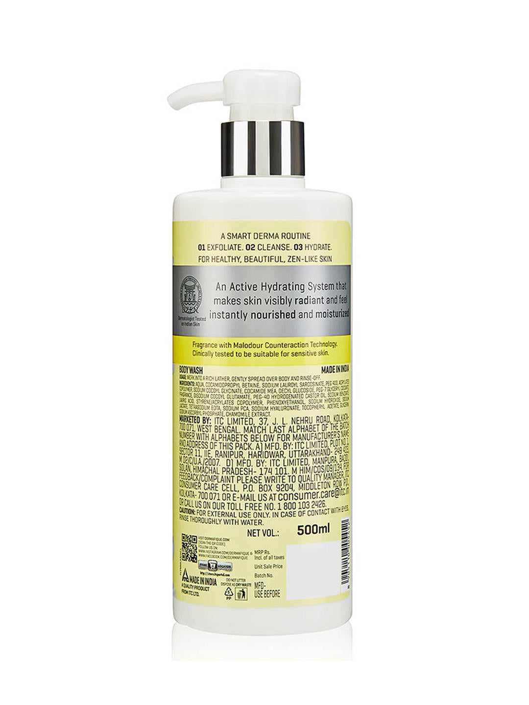 Hydra Soft Nourishing Body wash 500ml 8